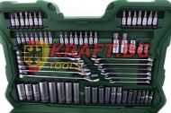 Куфар с 215 части  - Гедория инструменти KrafT