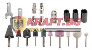 Пневматичен гайковерт + инструменти KRAFT - 27 части в куфар