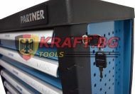 Празна Количка за инструменти - Шкаф със 7 чекмеджета Partner