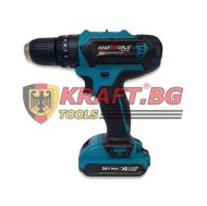 Винтоверт 24 волта KrafT Royal + 2 батерии + Зарядно