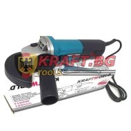 Мощен Флекс 1100W - Ъглошлайф с обороти 125mm KrafT Royal