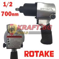 Пневматичен Ударен Гайковерт 1/2 700нм ROTAKE