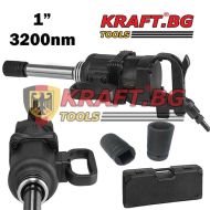 Професионален Гайковерт 1 цол 3200nm - KrafT Tools