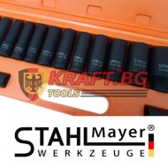 Ударни Вложки 1/2" - 15 броя Stahl Mayer