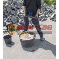 Строителен миксер за бои и разтвори - Бъркалка за бетон 2400W KrafT Royal