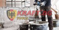 Строителен миксер за бои и разтвори - Бъркалка за бетон 2400W KrafT Royal