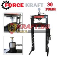 Хидравлична преса 30 тона с пневматика Force Kraft