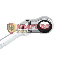 Звездогаечни ключове с тресчотка - KrafT Royal 22 части 6 - 32 мм с Чупещо Рамо
