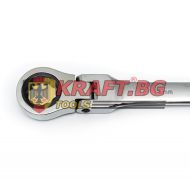 Звездогаечни ключове с тресчотка - KrafT Royal 22 части 6 - 32 мм с Чупещо Рамо