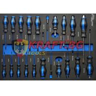 Шкаф с Ръчни Инструменти 7 чекмеджета  KrafT