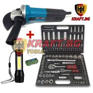 Куфар с Инструменти 108 части - Гедоре KrafT + Флекс 1100W