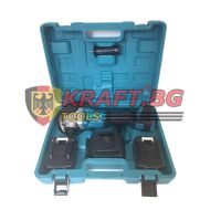 ПРОМО Ъглошлайф KrafT + Приставка За Дърва и Клони - Мощен Флекс 36V