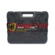 Ударен Винтоверт KrafT RoyaL 36V + 111 части + 2 батерии + Зарядно + LED Фенер
