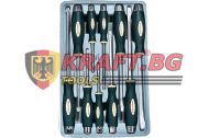 УДАРНИ ОТВЕРТКИ 10 ЧАСТИ ROCKFORCE