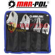 КОМПЛЕКТ КЛЕЩИ ЧИРАЦИ 4 БРОЯ MAR-POL