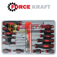 КОМПЛЕКИ ОТВЕРТКИ 14 ЧАСТИ FORCEKRAFT