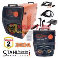Инверторен Електрожен Stahl Mayer IGBT 300А - Заваръчен Апарат с Аксесоари