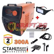 Инверторен Електрожен Stahl Mayer 300А + Заваръчни Очила