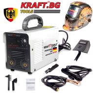 Инверторен Електрожен KrafT Tools 350ампера + Соларен Шлем
