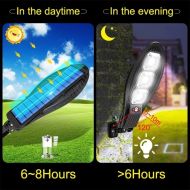 СОЛАРНА LED ЛАМПА 750W СЪС СТОЙКА И ДИСТАНЦИОННО