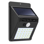 СОЛАРНА LED ЛАМПА СЪС СЕНЗОР ЗА ДВИЖЕНИЕ 40 LED