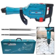 Професионален Електрически Къртач 2400W в метален куфар KrafT Royal