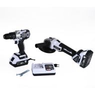 Комплект от акумулаторен ъглошлайф и винтоверт 36V 8Ah StahlMayer Pro