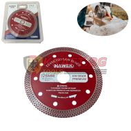 Диамантен диск за сухо и мокро  рязане HAWEK-PREMIUM  125, 125х22.23mm