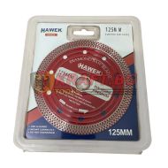 Диамантен диск за сухо и мокро  рязане HAWEK-PREMIUM  125, 125х22.23mm