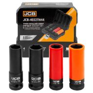 Професионален комплект ударни вложки 1/2"  4бр , JCB - 4032TH44