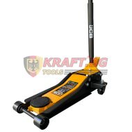 НИСКОПРОФИЛЕН КРИК КРОКОДИЛ 4 ТОНА С ДВЕ ПОМПИ И ПЕДАЛ 75 - 505ММ JCB