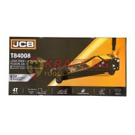 НИСКОПРОФИЛЕН КРИК КРОКОДИЛ 4 ТОНА С ДВЕ ПОМПИ И ПЕДАЛ 75 - 505ММ JCB