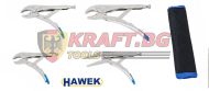 Комплект клещи чираци, 4 части HAWEK , HW-2035