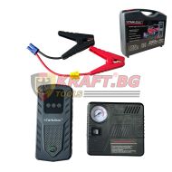 STAHLMAYER Jump Starter 20000mAh – мощен, надежден и качествен автомобилен стартер с компресор