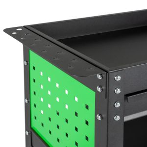 Инструментална количка HAWEK с 3 рафта и 1 чекмедже , HW-1191