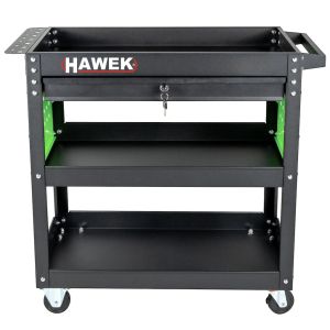 Инструментална количка HAWEK с 3 рафта и 1 чекмедже , HW-1191