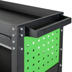 Инструментална количка HAWEK с 3 рафта и 1 чекмедже , HW-1191
